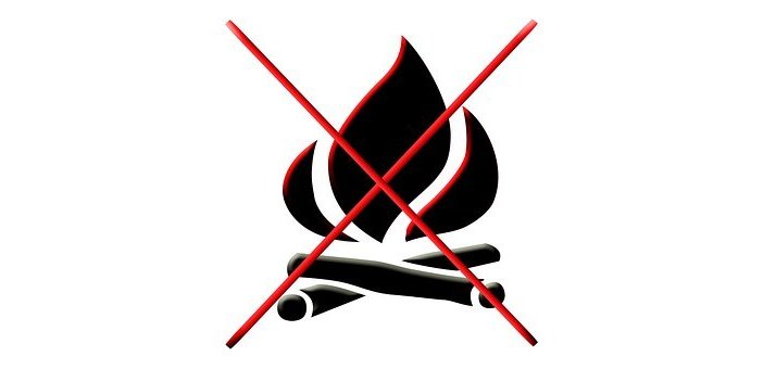Feuer verboten