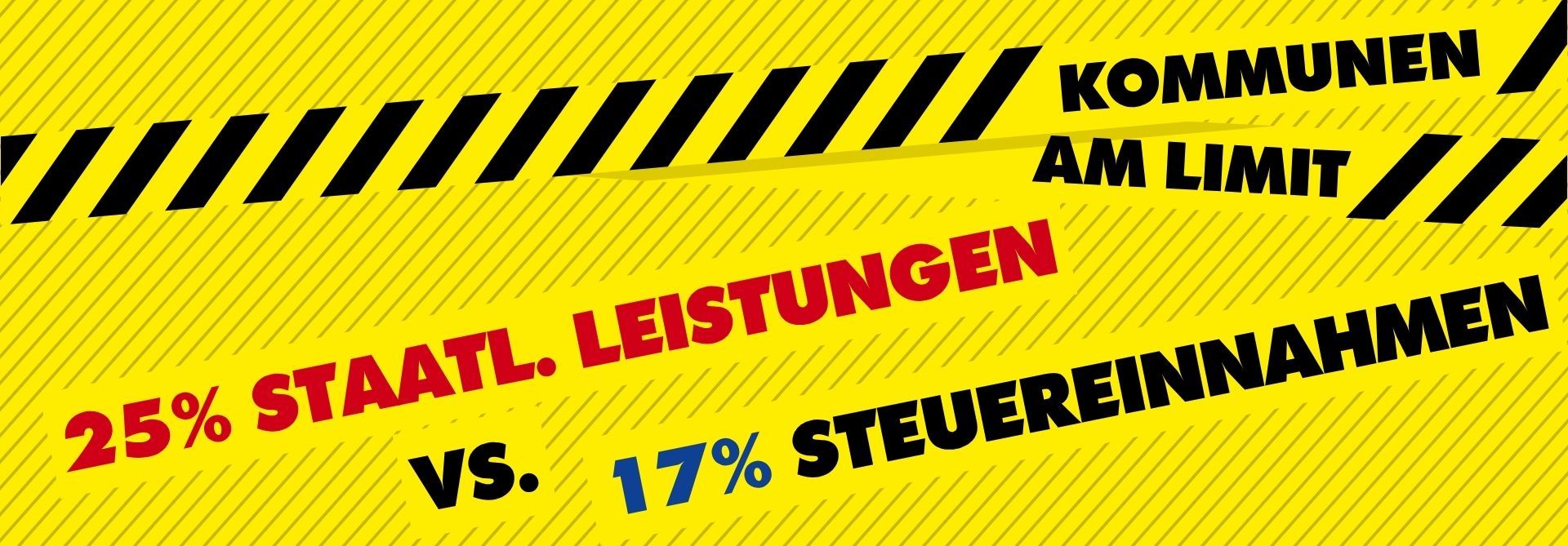 Banner Aktionstag - Banner 25 vs 17