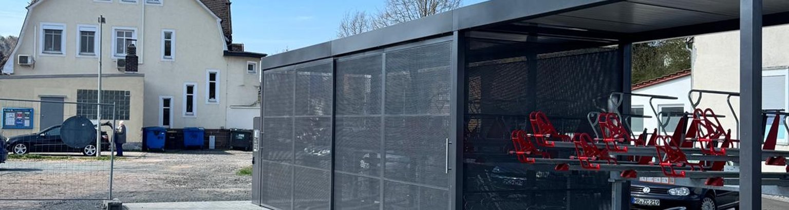 Radabstellanlage am Rathaus Cölbe